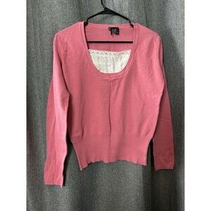 Vintage Y2K Jason Maxwell Babydoll Lacey Sweater Womens Size M Bella Swan